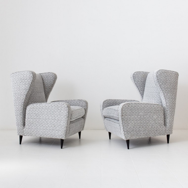 Lounge Chairs by Melchiorre Bega