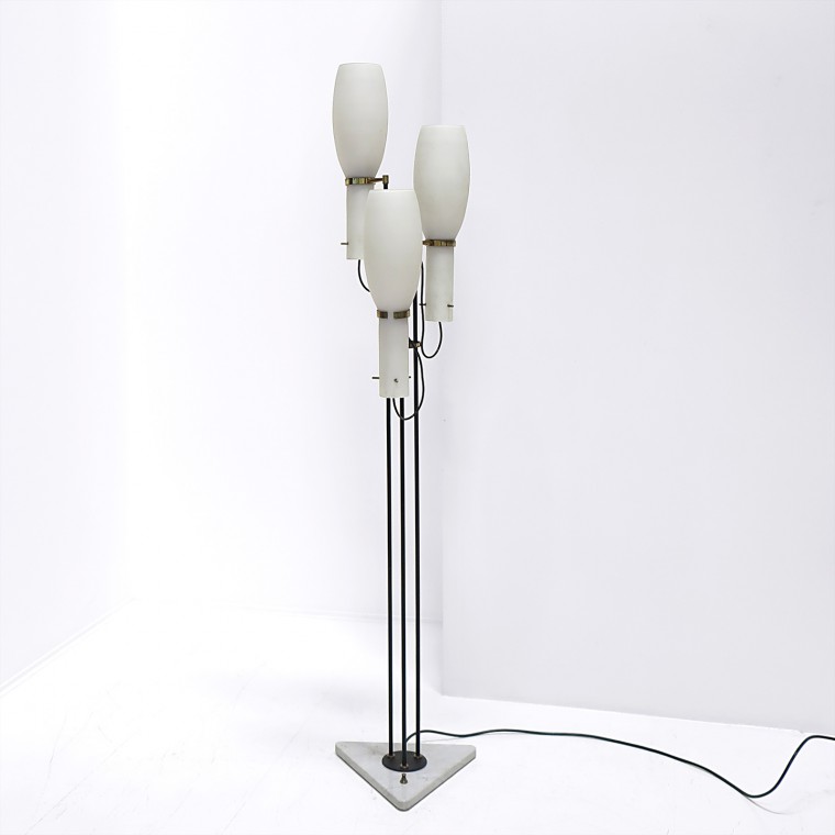 Three-Shade Floor Lamp by Stilnovo